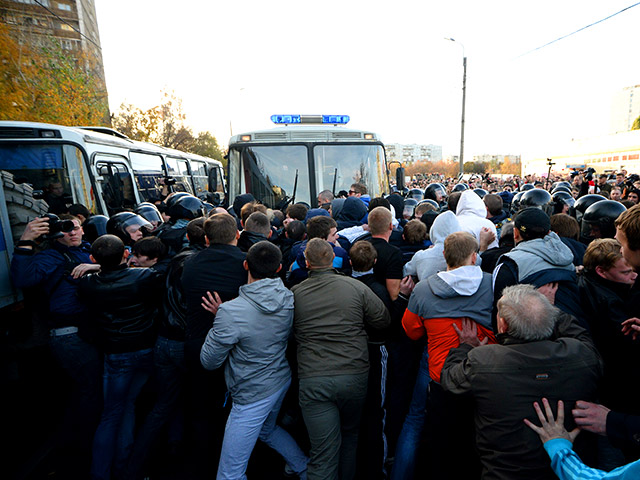 Тверской районный суд Москвы арестовал до 13 декабря еще одного подозреваемого в причастности к погромам в столичном районе Бирюлево Западное