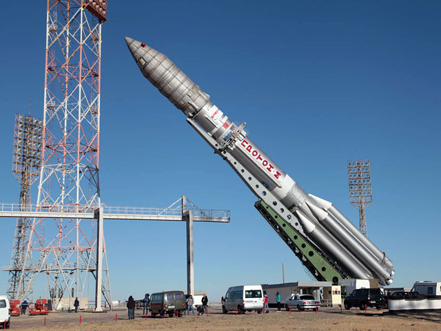 Пуск ракеты-носителя "Протон-М" с космическим аппаратом Sirius-FM6 отложен на резервную дату из-за проблем с американской стороны