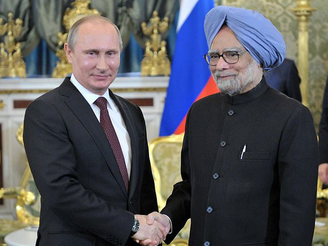 Президент России Владимир Путин и индийский премьер-министр Манмохан Сингх обсудили тему международного терроризма и заявили о "необходимости объединения усилий всех государств для победы" над ним