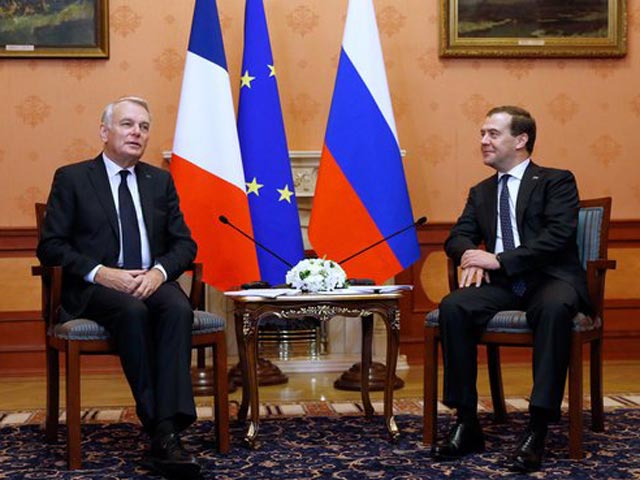Дмитрий Медведев встретился с премьер-министром Франции Жан-Марком Эйро