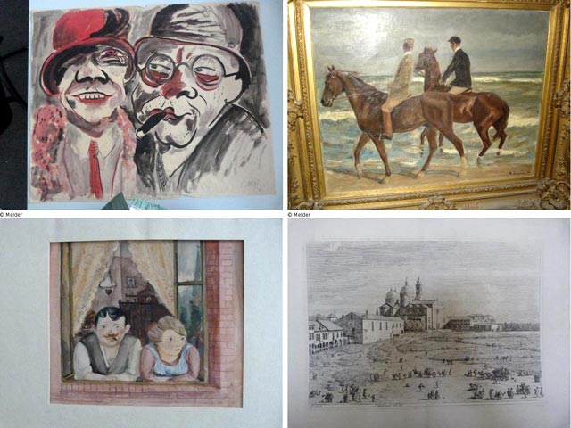 Германия опубликовала снимки найденных в Мюнхене картин модернистов