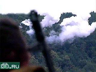 За минувшую ночь боевики дважды наносили огневые удары по погранзаставе, расположенной на чеченском участке российско-грузинской границы