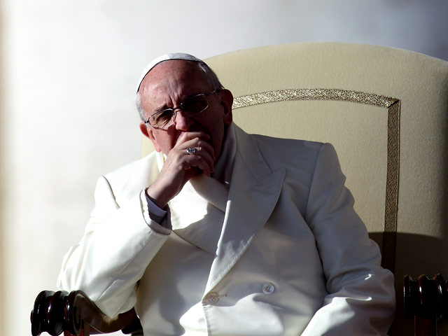 Папа Римский Франциск, недавно признанный журналом Time "Человеком года", выступил с посланием по случаю Всемирного дня Римско-католической церкви, отмечаемого ежегодно 1 января