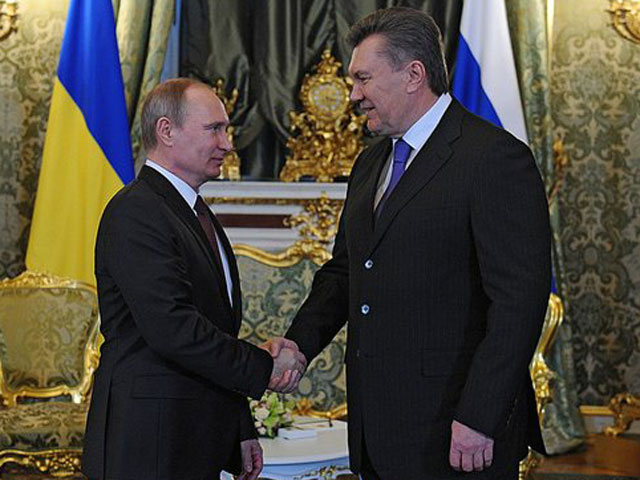 В Москве началась встреча российского лидера Владимира Путина с украинским президентом Виктором Януковичем