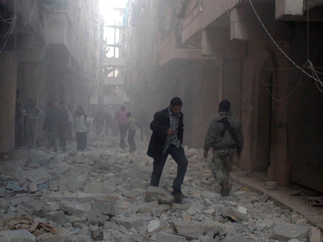 Алеппо, 23 декабря 2013 года