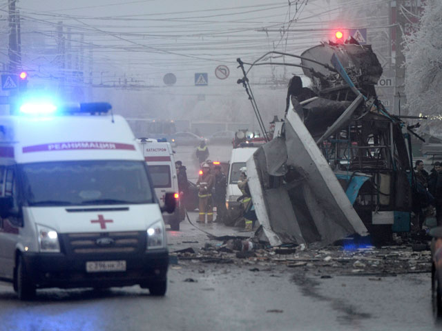 Очевидцы утреннего взрыва троллейбуса в Волгограде сообщают об отказе многих горожан от использования общественного транспорта