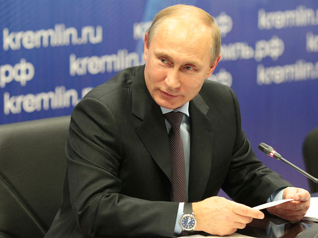 Газета The Times сделала Путина дважды "человеком года"