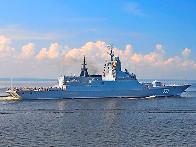А уже в 2014 году Балтийский флот примет на вооружение корвет "Стойкий", который в настоящее время проходит заводские ходовые испытания