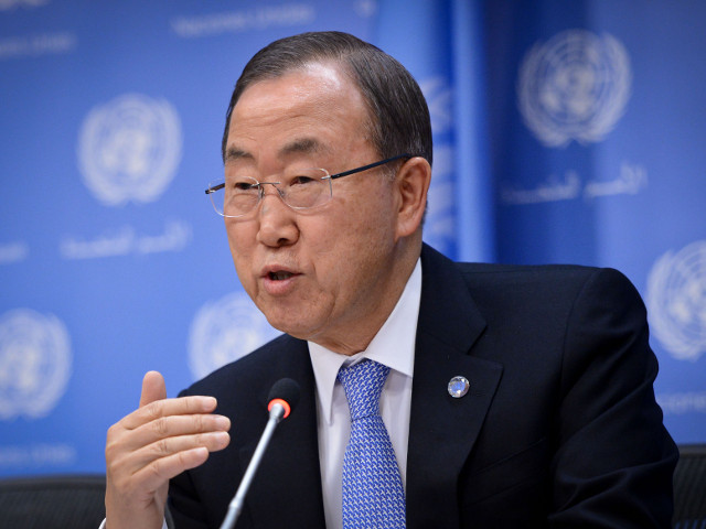 Генеральный секретарь ООН Пан Ги Мун намерен обсудить с членам Совета Безопасности всемирной организации утверждения о том, что Саудовская Аравия поддерживает и финансирует действующих в Ираке террористов