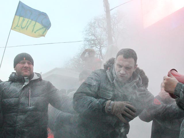 Виталий Кличко, 19 января 2014 года