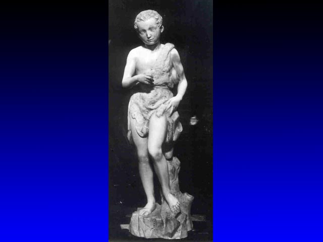 Статуя Иоанна Крестителя из Испании возможно является творением Микеланджело