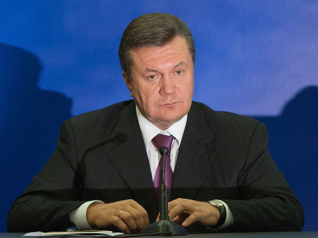 Виктор Янукович опасается, что мирные акции, переросшие в массовые беспорядки, разрушат Украину