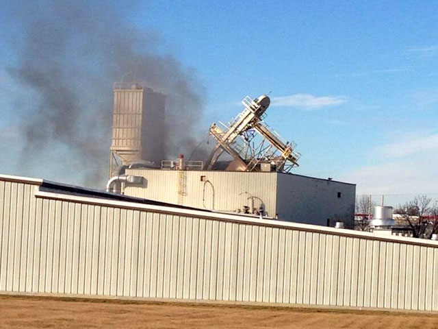 В американском городе Омаха (штат Небраска) два человека погибли в результате взрыва на заводе International Nutrition по производству кормов для животных