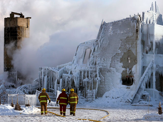 В Канаде сгорел один из домов престарелых, в котором проживали около 60 человек