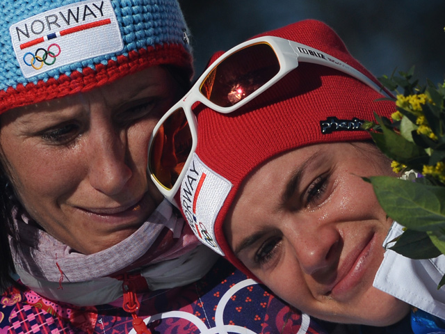 Норвежская спортсменка Марит Бьорген, выигравшая олимпийский скиатлон на 15 км в Сочи, может лишиться своей медали