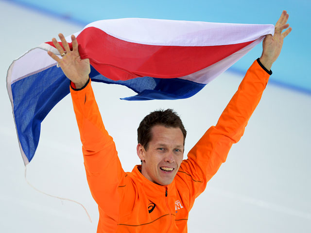 Голландский конькобежец Гротхейс выиграл золото Сочи на дистанции 1000 м