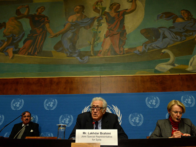 Участники мирной конференции "Женева-2" по урегулированию кризиса в Сирии, похоже, не вняли просьбе посредника в переговорах совместного спецпредставителя ООН и ЛАГ по САР Лахдара Брахими