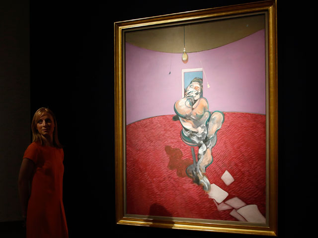 Картина Фрэнсиса Бэкона "Портрет говорящего Джорджа Дайера" продана на торгах Christie's в Лондоне за 42,2 млн фунтов стерлинго