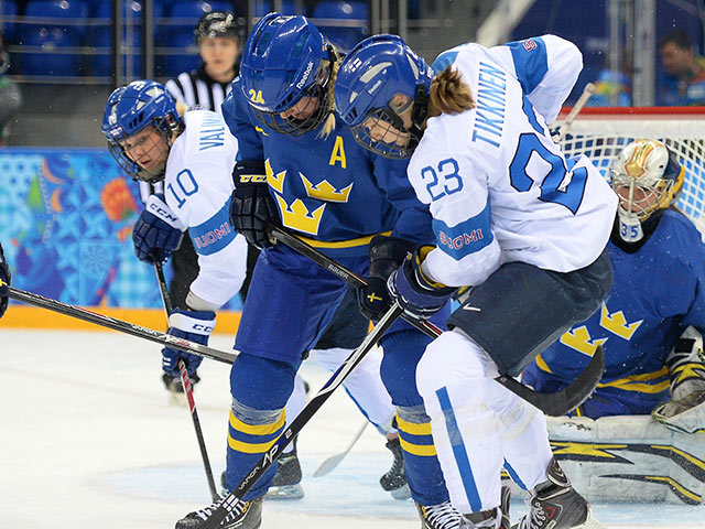 Шведские хоккеистки вышли в полуфинал олимпийского турнира