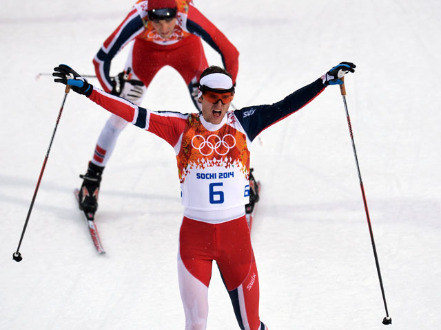 Двоеборец Йорген Граабак принес Норвегии седьмое золото сочинских Игр