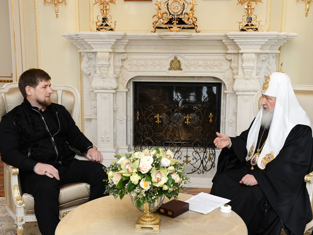 Рамзан Кадыров попытался убедить патриарха Кирилла в безопасности новых мечетей