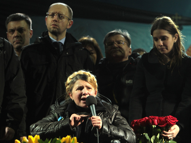 После победы Майдана партия Юлии Тимошенко "Батькивщина" превратилась в ведущую политическую силу Украины, и теперь экс-премьер имеет все шансы возглавить страну
