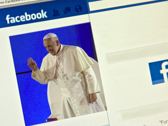 Папа Римский Франциск намерен открыть личную учетную запись в Facebook