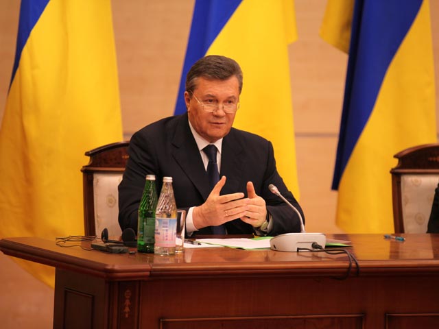 Виктор Янукович, Ростов-на-Дону, 28 февраля 2014 года
