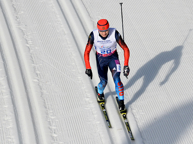 В третий день зимней Паралимпиады в Сочи россиянин Рушан Миннегулов стал чемпионом в лыжной гонке на 20 км классическим стилем среди спортсменов с физическими особенностями в категории стоя