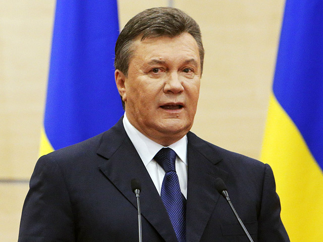 Свергнутый президент Украины Виктор Янукович во вторник созвал уже вторую за время своего пребывания в России пресс-конференцию
