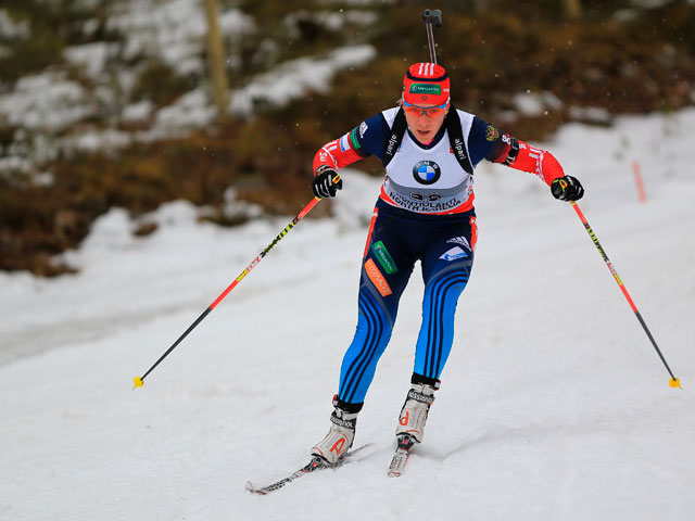 Ольга Зайцева стала третьей в гонке преследования на этапе Кубка мира 