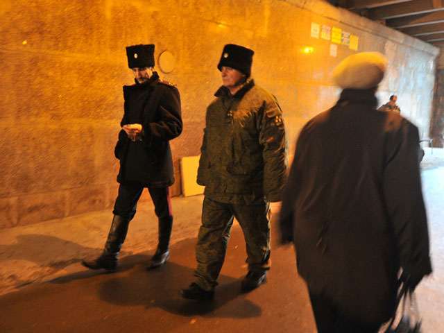 В РПЦ считают, что казаков могут привлечь к патрулированию улиц в Москве