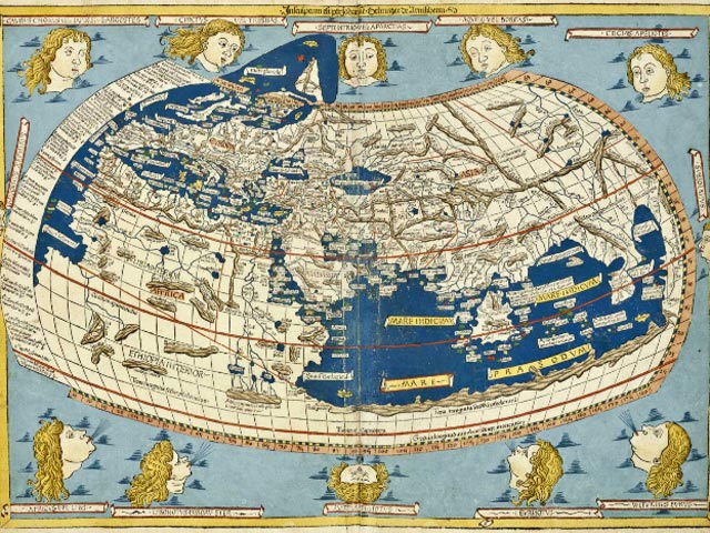 Карта Птолемея, напечатанная в Германии в XV веке, продана за 317 тыс. долларов