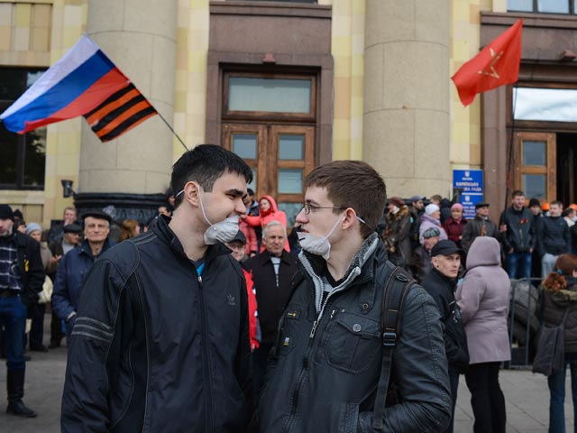 Пророссийски настроенные активисты провозгласили независимость Харьковской области 