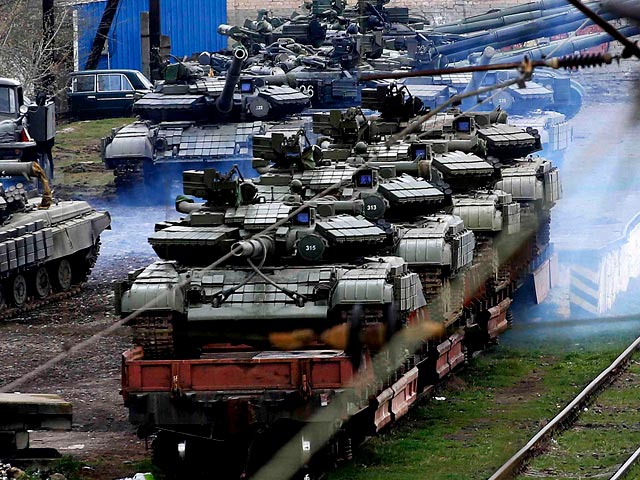 Россия передала Украине почти всю военную технику, после присоединения Крыма к РФ оставшуюся на территории полуострова