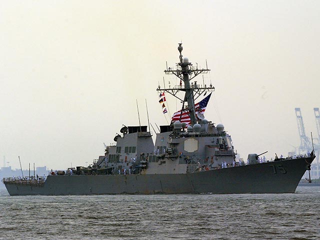 Американский боевой эсминец Donald Cook войдет в акваторию Черного моря 10 апреля. Цель эсминца - "содействие миру и стабильности в регионе"