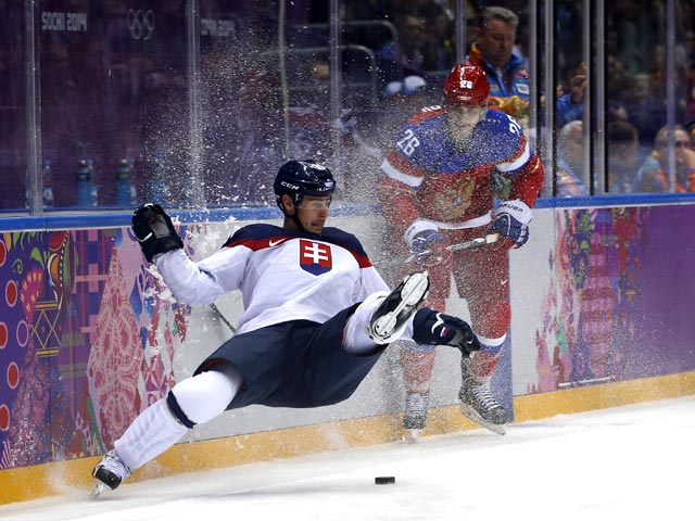 Сборная России по хоккею проиграла команде Словакии