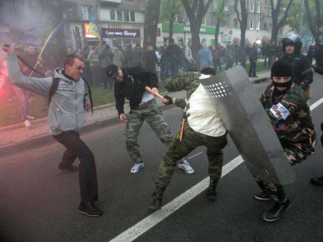 Донецк, 28 апреля 2014 года