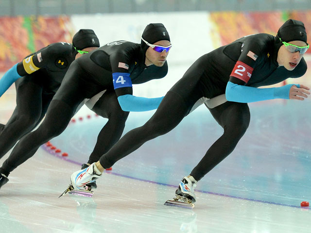 Неудачи конькобежцев США в Сочи списали на усовершенствованные комбинезоны