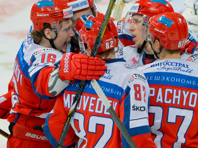 Хоккеисты сборной России забросили шесть безответных шайб в ворота чехов