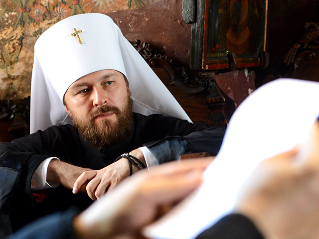 Киев объявил митрополита Волоколамского Илариона персоной нон грата