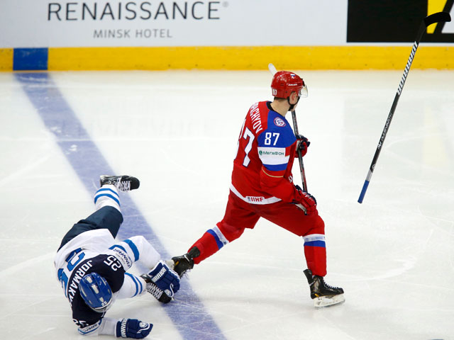 Хоккеисту сборной России грозит двухматчевая дисквалификация за атаку финна