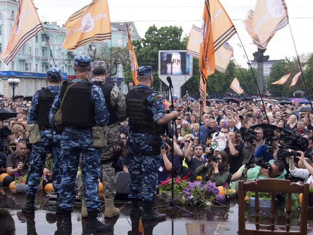 Луганск, 12 мая 2014 года