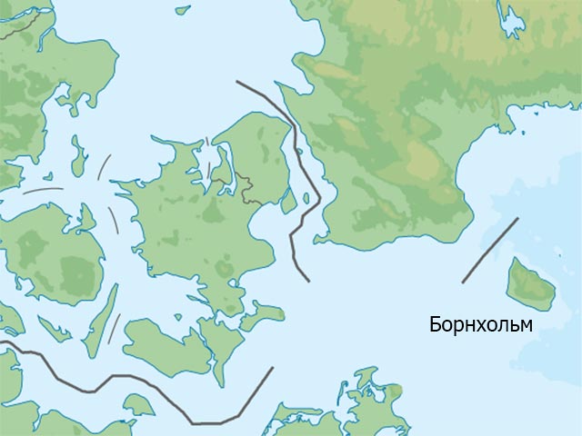В районе острова Борнхольм во впадине находится самой крупное захоронение химического оружия, радиус которого не превышает 3 км. Эту территорию можно засыпать грунтом, который суда-землечерпалки или земснаряды будут забирать в непосредственной близости