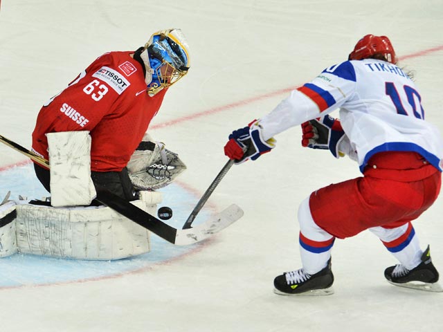 Российские хоккеисты обыграли белорусов на чемпионате мира