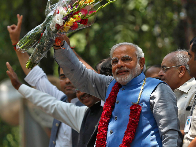 Нарендра Моди, глава Индийской народной партии, с огромным преимуществом выигравшей выборы, на следующей неделе должен вступить в должность премьер-министра страны