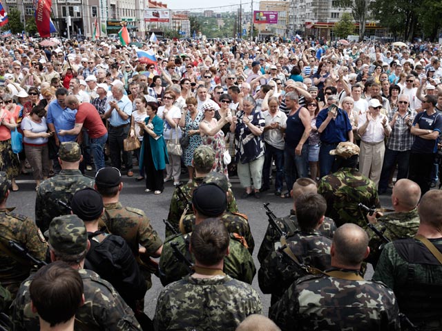 Донецк, 25 мая 2014 года