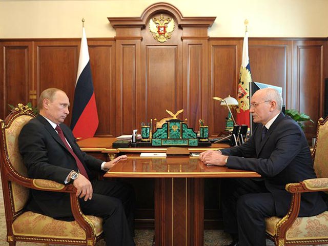 Встреча с Президентом Республики Башкортостан Рустэмом Хамитовым