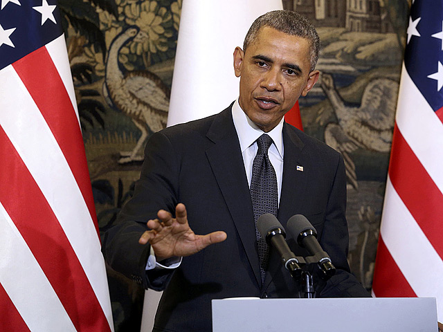 Президент США Барак Обама на фоне обострения отношений России с НАТО из-за ситуации на Украине заявил, что если Москва будет "обращать внимание" на международные права, то военному альянсу следовало бы сотрудничать с РФ