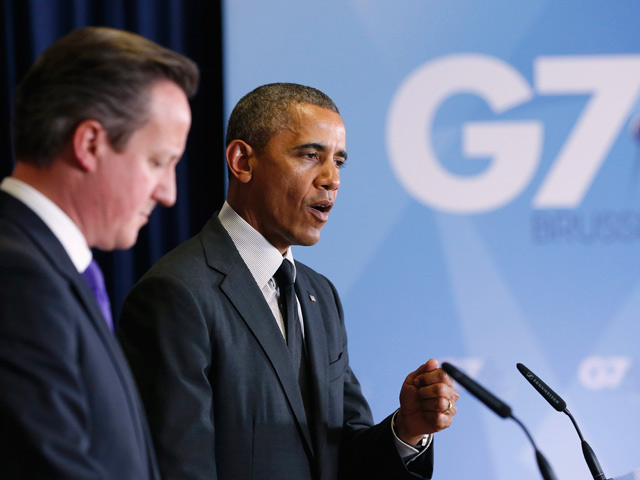 На совместной пресс-конференции с премьером Великобритании Дэвидом Кэмероном американский президент заявил, что США хотят видеть своего ближайшего союзника единым и мощным государством